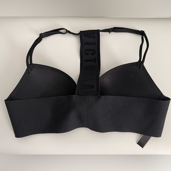 Black racer back front closure bra by Victoria’s Secret - Picture 3 of 5